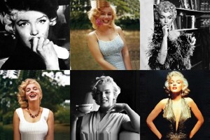 Putsdukar med motiv - 6 st Marilyn Monroe