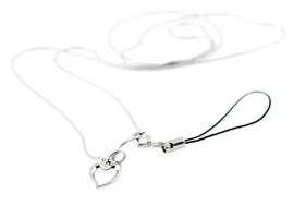 Praktiskt halsband med glasögonhängare